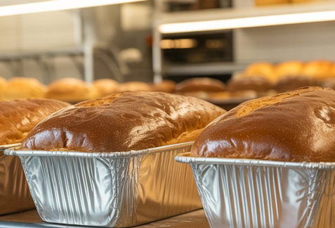 food baking foil loaf pan